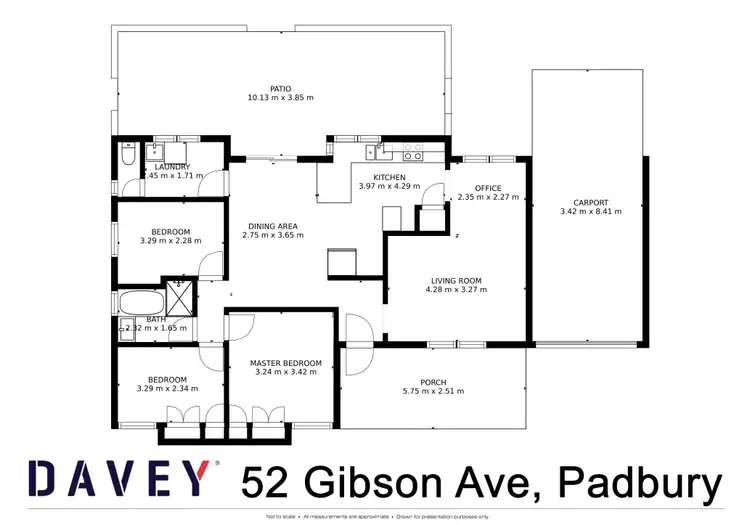 Floorplan of Homely house listing, 52 Gibson Avenue, Padbury WA 6025