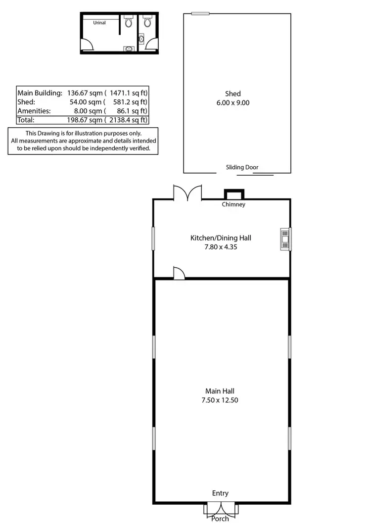 Floorplan of Homely house listing, 15 Peake Terrace, Coonalpyn SA 5265