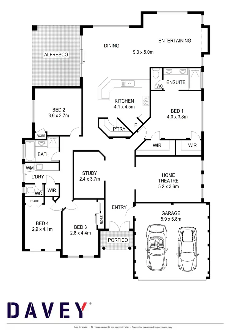 Floorplan of Homely house listing, 8 Ray Gardiner Vista, Tapping WA 6065