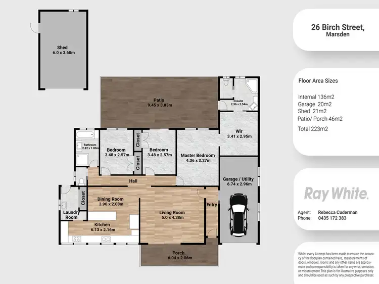 Floorplan of Homely house listing, 26 Birch Street, Marsden QLD 4132