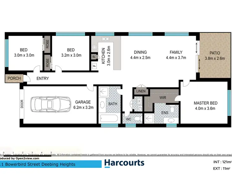 Floorplan of Homely house listing, 11 Bowerbird Street, Deebing Heights QLD 4306