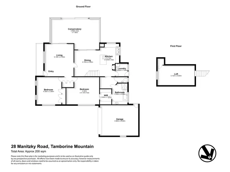 Floorplan of Homely house listing, 28 Manitzky Road, Tamborine Mountain QLD 4272