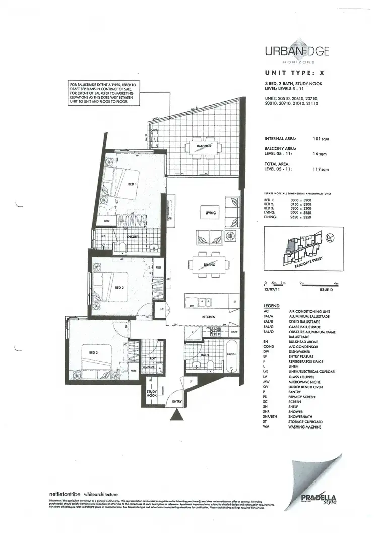 Floorplan of Homely apartment listing, 20510/63 Blamey Street, Kelvin Grove QLD 4059