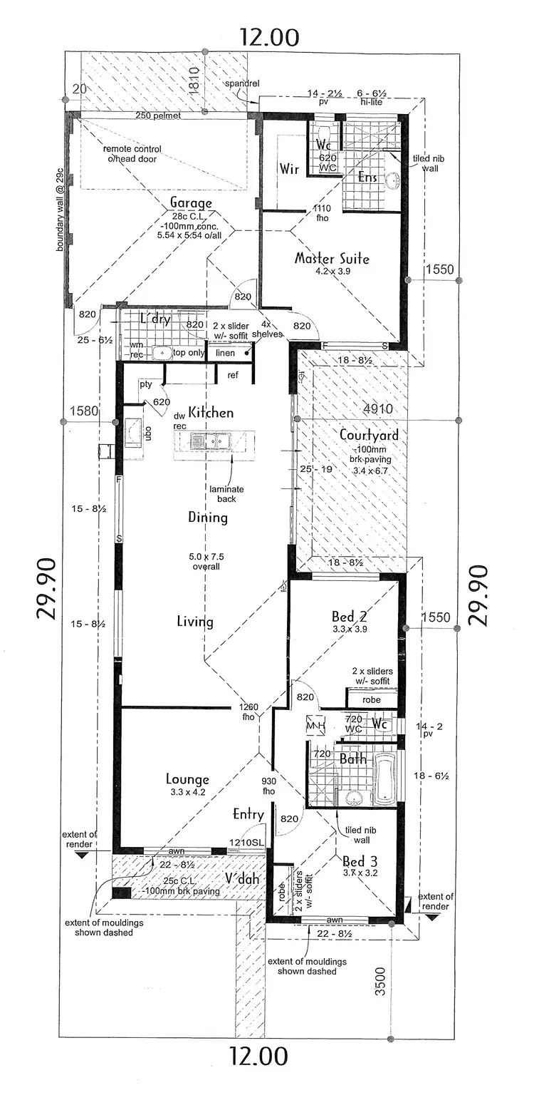 Floorplan of Homely house listing, 5 Aromatic Crescent, Atwell WA 6164