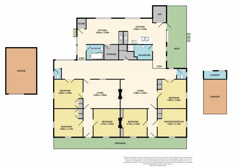 Floorplan of Homely house listing, 16 Oakhampton Road, Maitland NSW 2320
