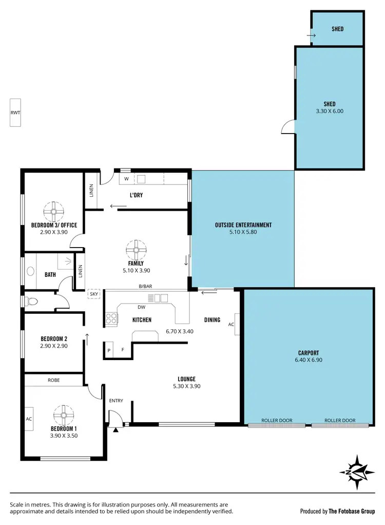 Floorplan of Homely house listing, 9 Magnolia Avenue, Happy Valley SA 5159