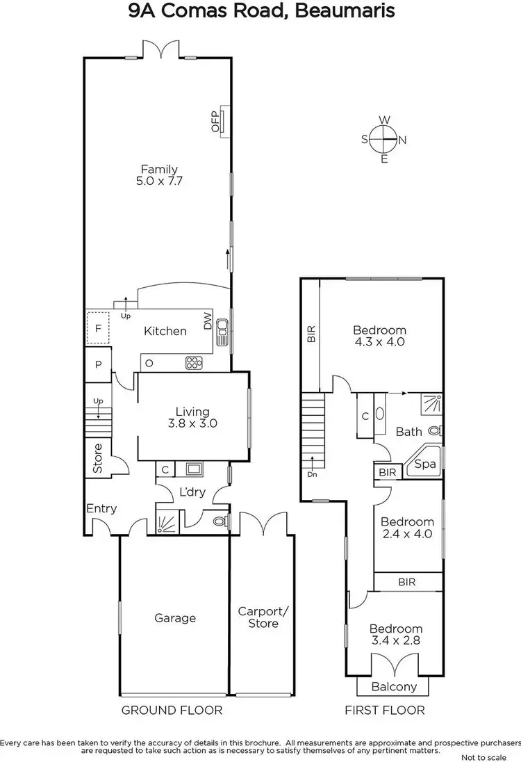 Floorplan of Homely house listing, 9a Comas Road, Beaumaris VIC 3193