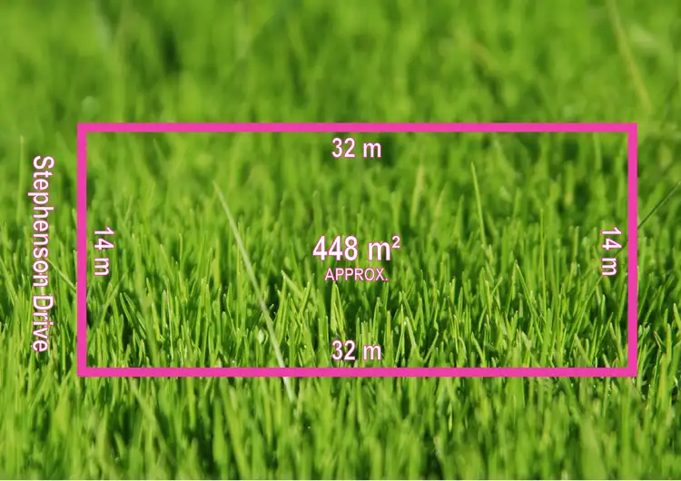 Floorplan of Homely land listing, 33 Stephenson Drive, Armstrong Creek VIC 3217