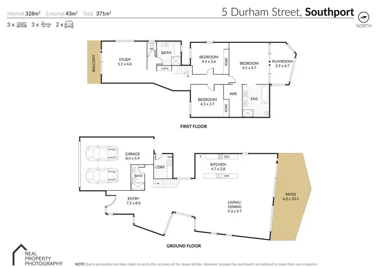 Floorplan of Homely house listing, 5 Durham Street, Southport QLD 4215