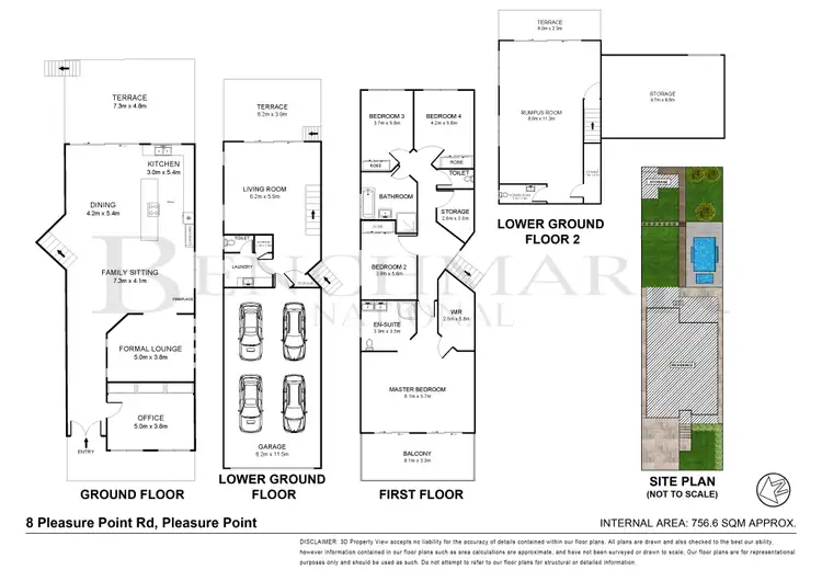 Floorplan of Homely house listing, 8 Pleasure Point Road, Pleasure Point NSW 2172