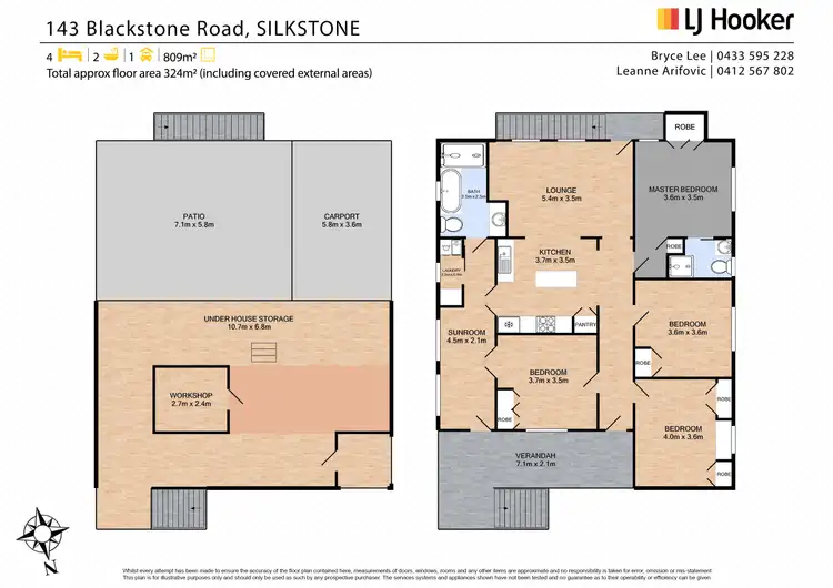 Floorplan of Homely house listing, 143 Blackstone Road, Silkstone QLD 4304