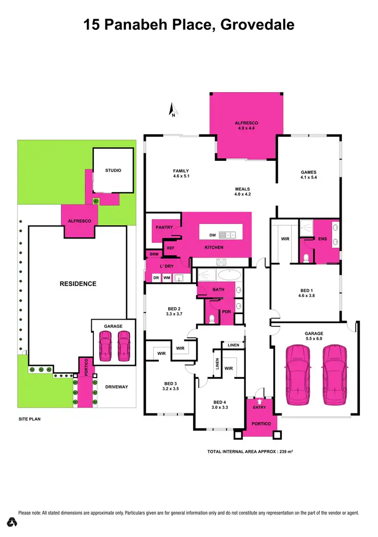 Floorplan of Homely house listing, 15 Panabeh Place, Grovedale VIC 3216