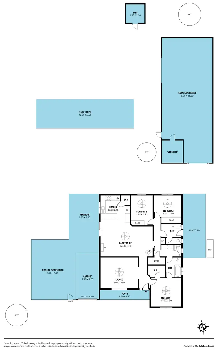 Floorplan of Homely house listing, 8 Katherine Drive, Normanville SA 5204