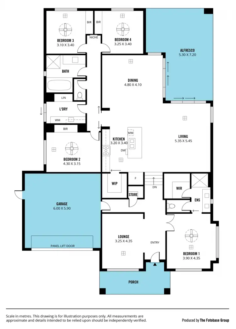 Floorplan of Homely house listing, 7 Hackett Close, Craigburn Farm SA 5051