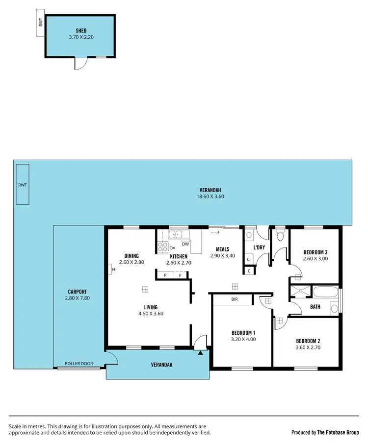 Floorplan of Homely house listing, 17 Concord Drive, Old Reynella SA 5161