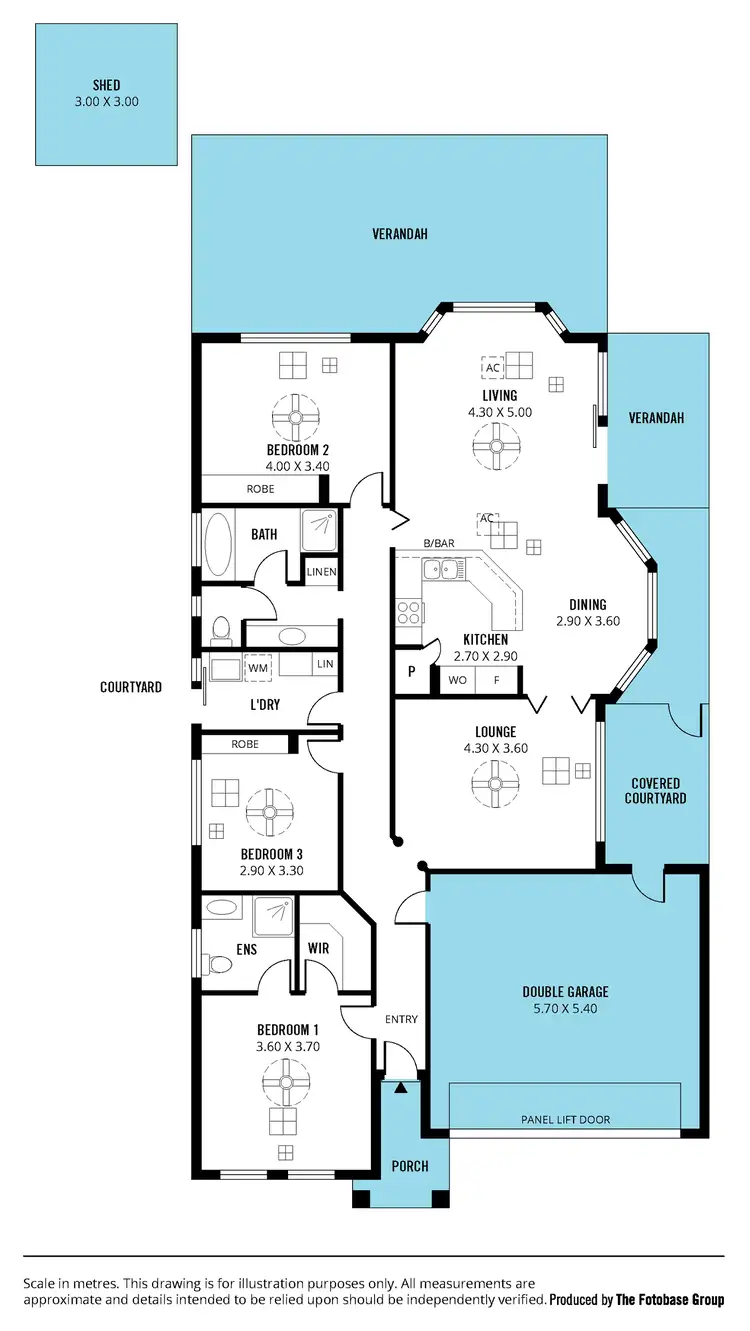 Floorplan of Homely house listing, 13 Kakadu Drive, Morphett Vale SA 5162