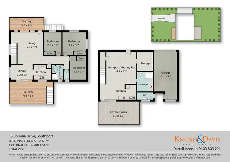 Floorplan of Homely house listing, 16 Boronia Drive, Southport QLD 4215
