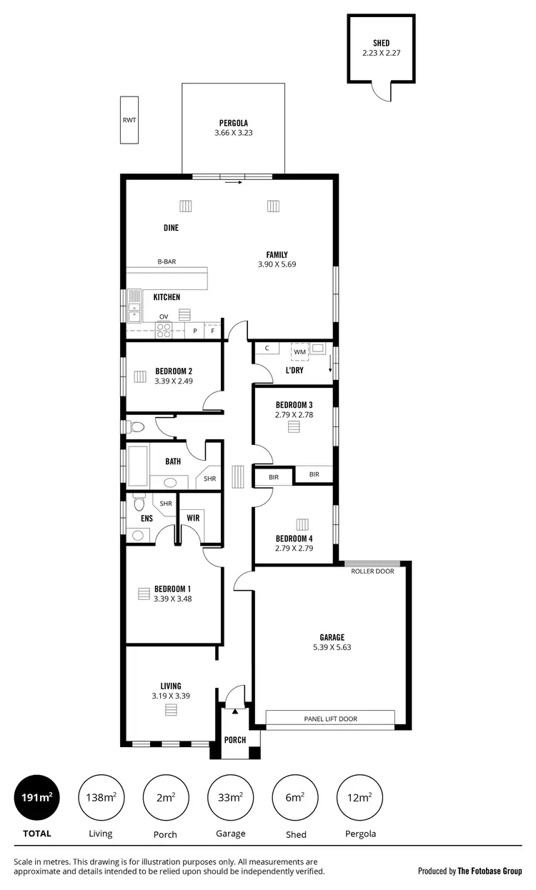 Floorplan of Homely house listing, 10 Jarrah Drive, Munno Para West SA 5115