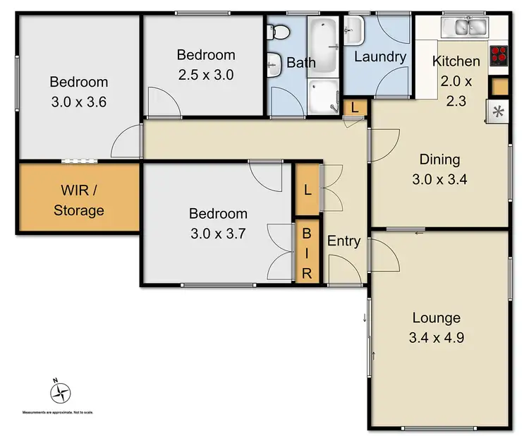 Floorplan of Homely house listing, 18 Trawalla Street, Hebersham NSW 2770