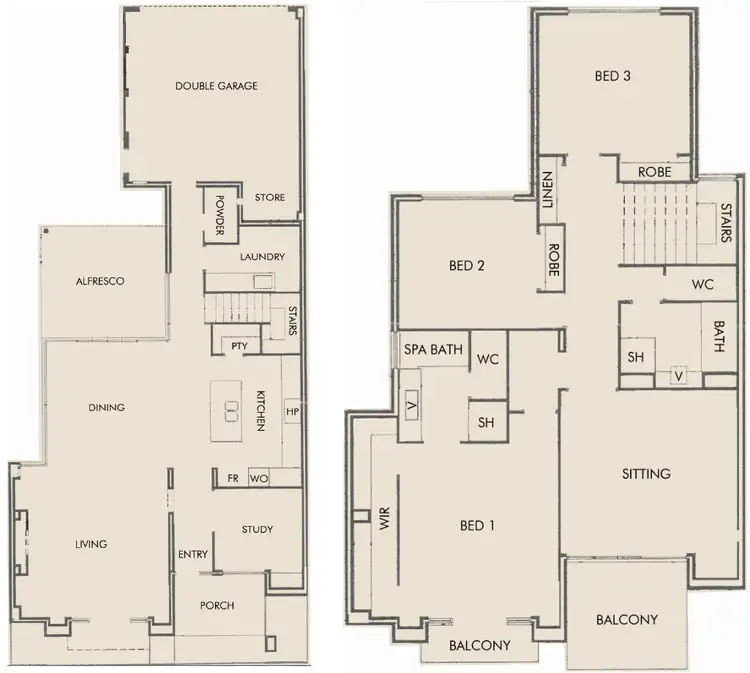 Floorplan of Homely house listing, 22 Vivaldi Drive, Mandurah WA 6210
