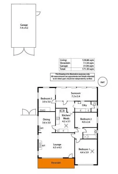 Floorplan of Homely land listing, 13 Erin Street, Broadview SA 5083