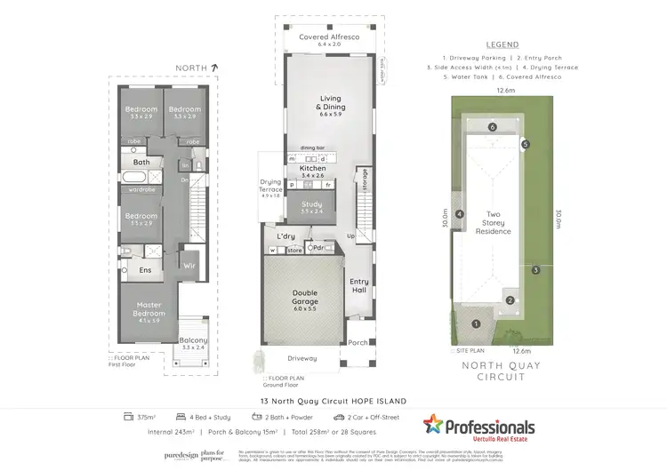 Floorplan of Homely house listing, 13 North Quay Circuit, Hope Island QLD 4212