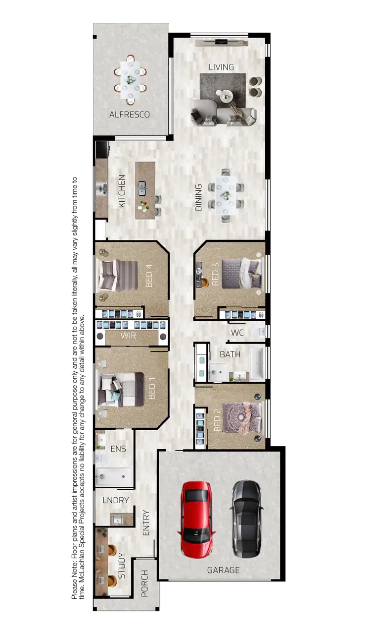 Floorplan of Homely house listing, 318A Scarborough Road, Scarborough QLD 4020