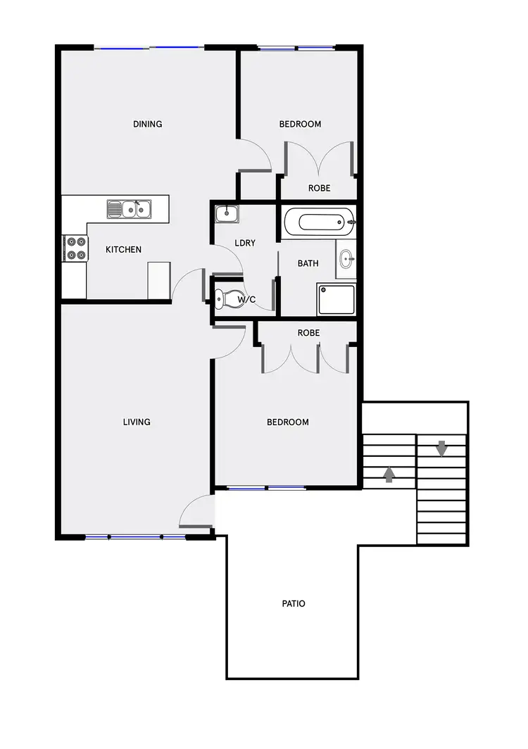 Floorplan of Homely townhouse listing, 5/21 Alsop Close, Phillip ACT 2606