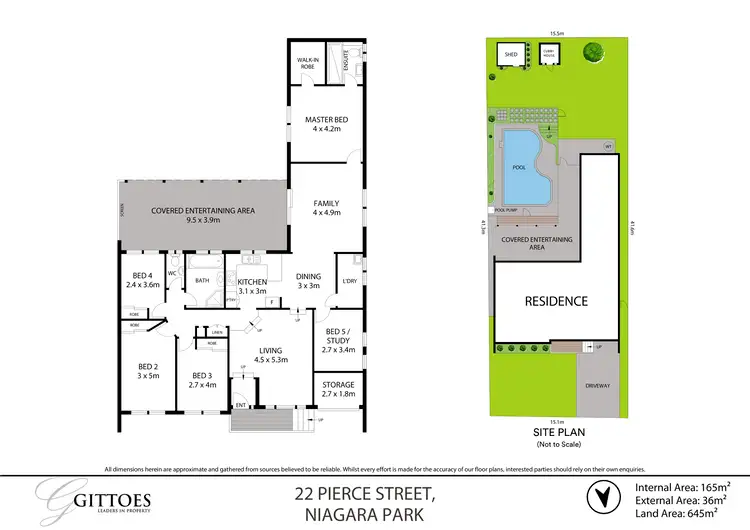 Floorplan of Homely house listing, 22 Pierce Street, Niagara Park NSW 2250