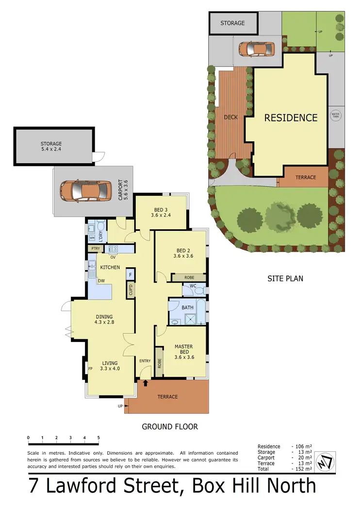 Floorplan of Homely house listing, 7 Lawford Street, Box Hill North VIC 3129