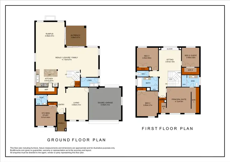 Floorplan of Homely house listing, 44 William Buckley Drive, Carnes Hill NSW 2171