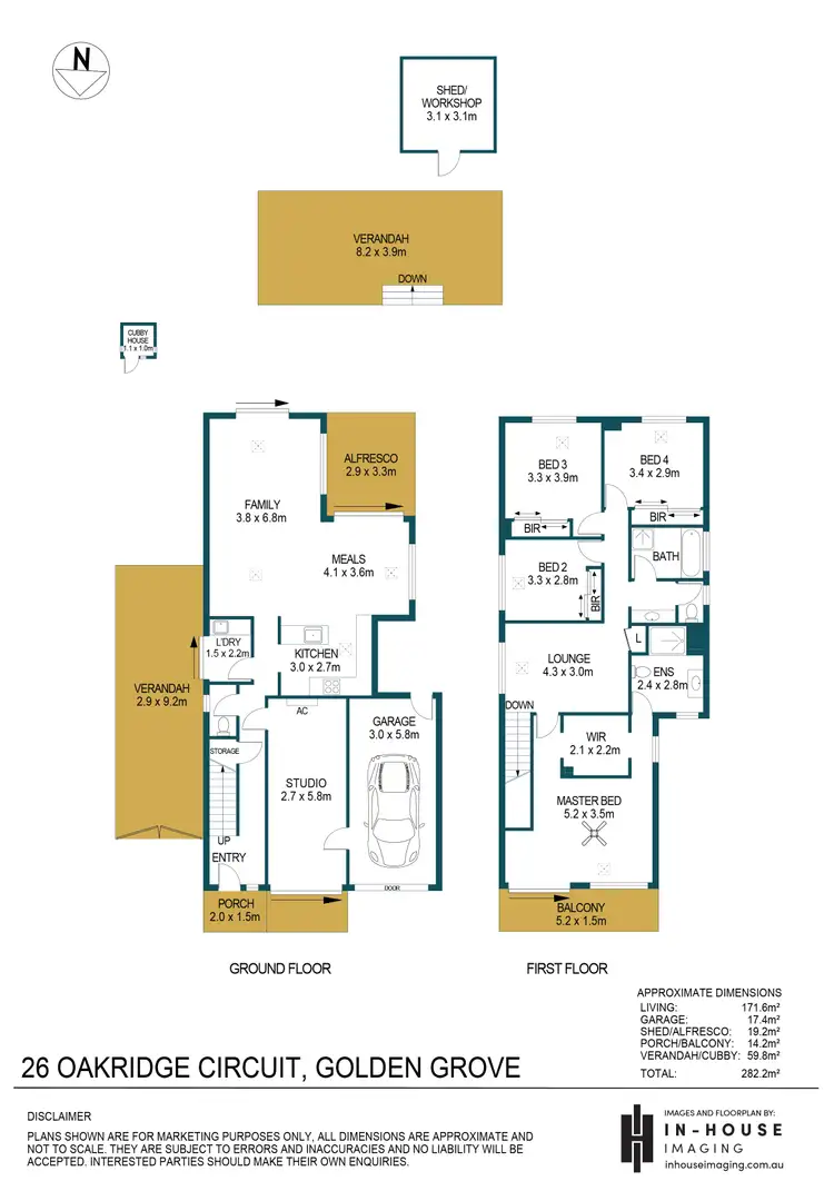 Floorplan of Homely house listing, 26 Oakridge Circuit, Golden Grove SA 5125