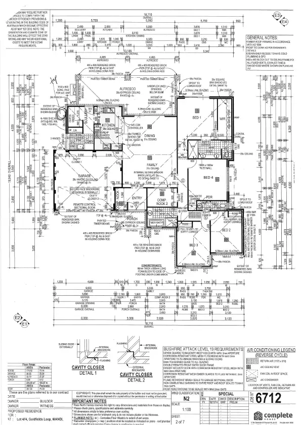 Floorplan of Homely house listing, 43 Goldfields Loop, Wandi WA 6167