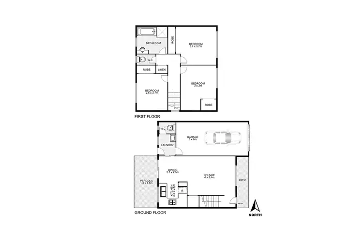 Floorplan of Homely house listing, 2/39 Blenheim Ave, Rooty Hill NSW 2766