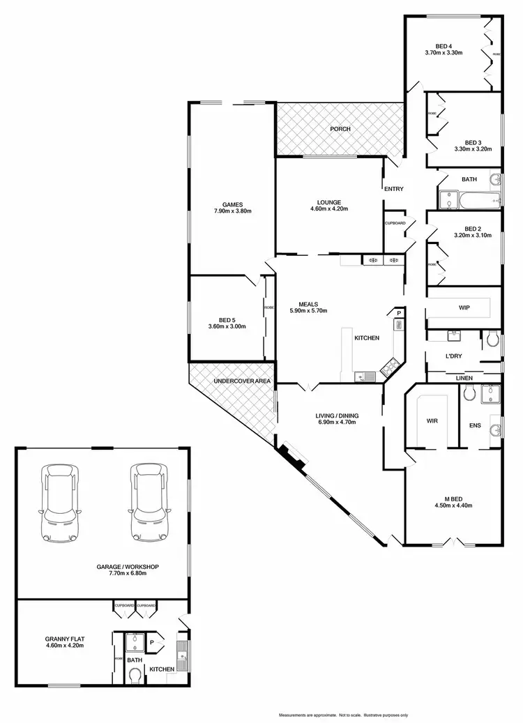 Floorplan of Homely house listing, 75 Charles Street, Wodonga VIC 3690
