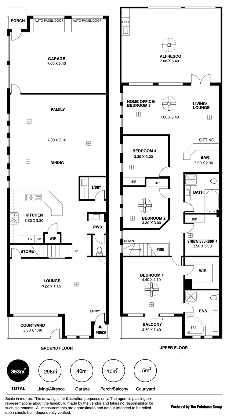 Floorplan of Homely house listing, 13 Franklin Avenue, Mawson Lakes SA 5095