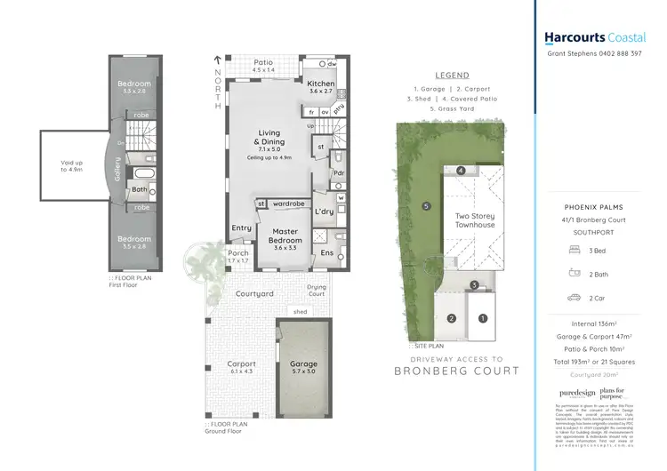 Floorplan of Homely house listing, 41/1 Bronberg Court, Southport QLD 4215