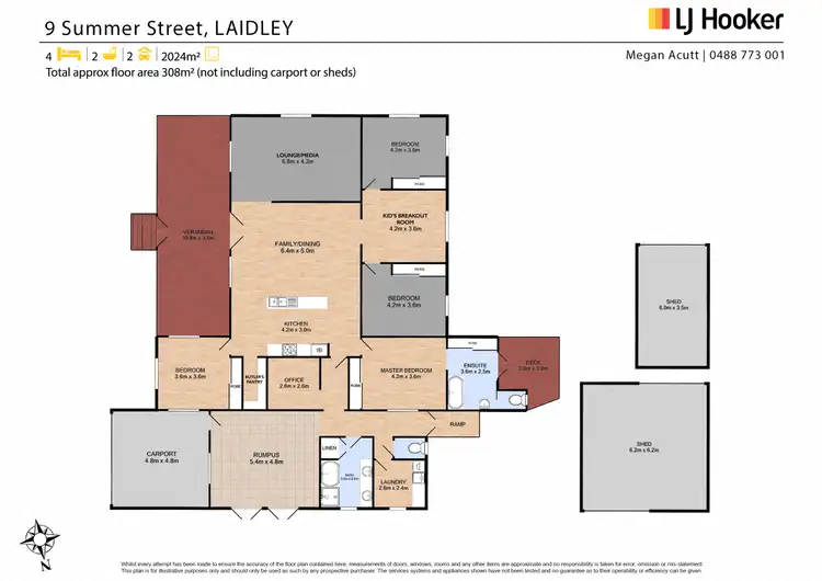 Floorplan of Homely house listing, 9 Summer Street, Laidley QLD 4341