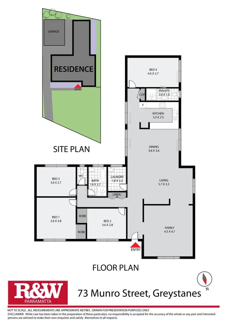 Floorplan of Homely house listing, 73 Munro Street, Greystanes NSW 2145