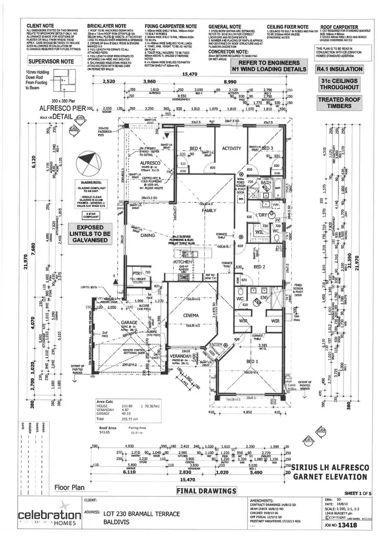 Floorplan of Homely house listing, 54 Bramall Terrace, Baldivis WA 6171