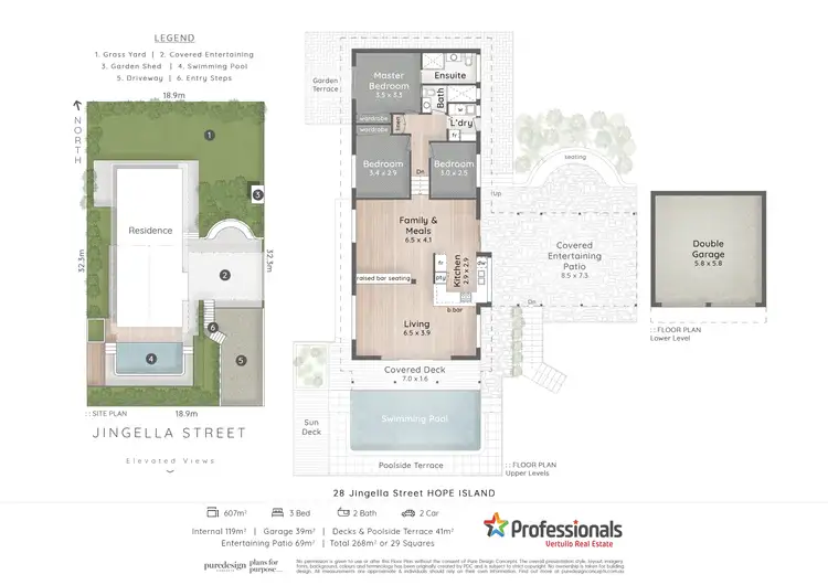 Floorplan of Homely house listing, 28 Jingella Street, Hope Island QLD 4212