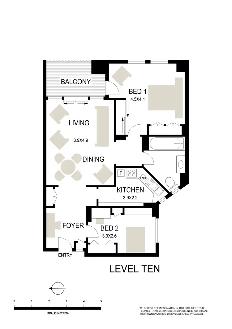 Floorplan of Homely apartment listing, 37/97-99 Macleay Street, Potts Point NSW 2011