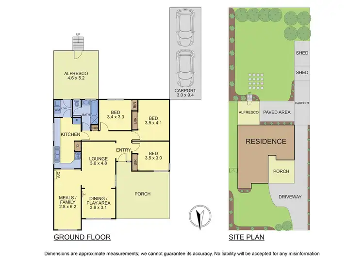 Floorplan of Homely house listing, 16 Greenock Crescent, Wantirna VIC 3152
