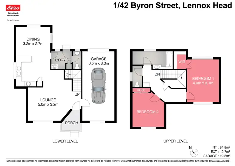 Floorplan of Homely townhouse listing, 1/42 Byron Street, Lennox Head NSW 2478