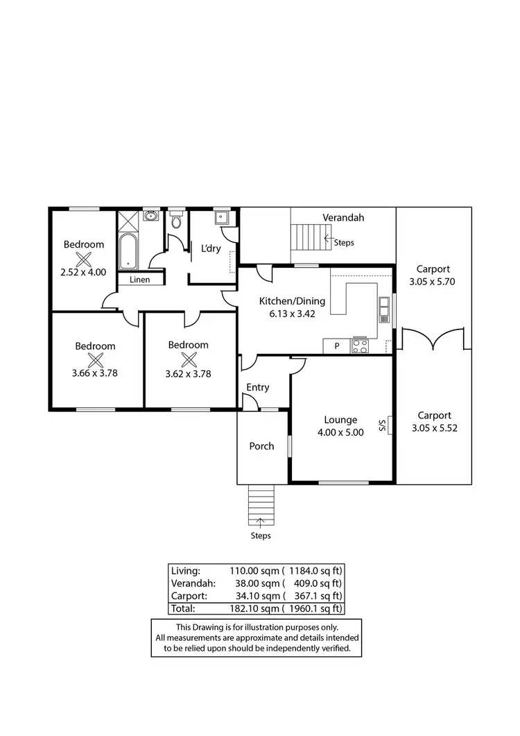 Floorplan of Homely house listing, 15 Dempsey Crt, Port Augusta West SA 5700