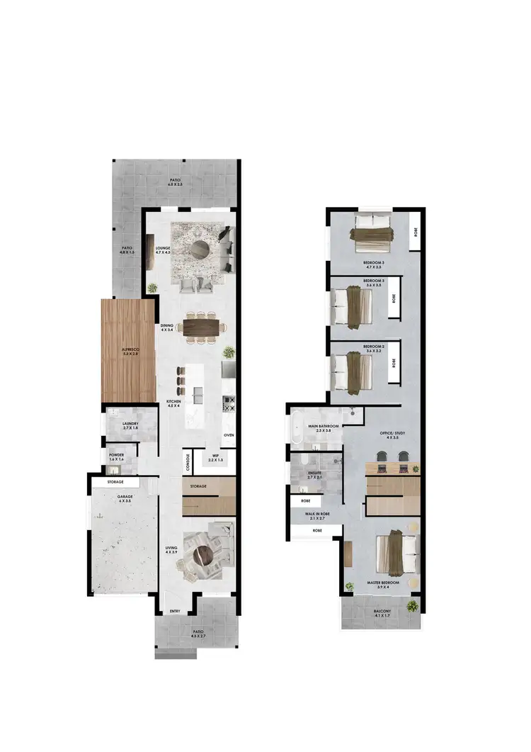 Floorplan of Homely semi-detached listing, 232 Memorial Avenue, Liverpool NSW 2170