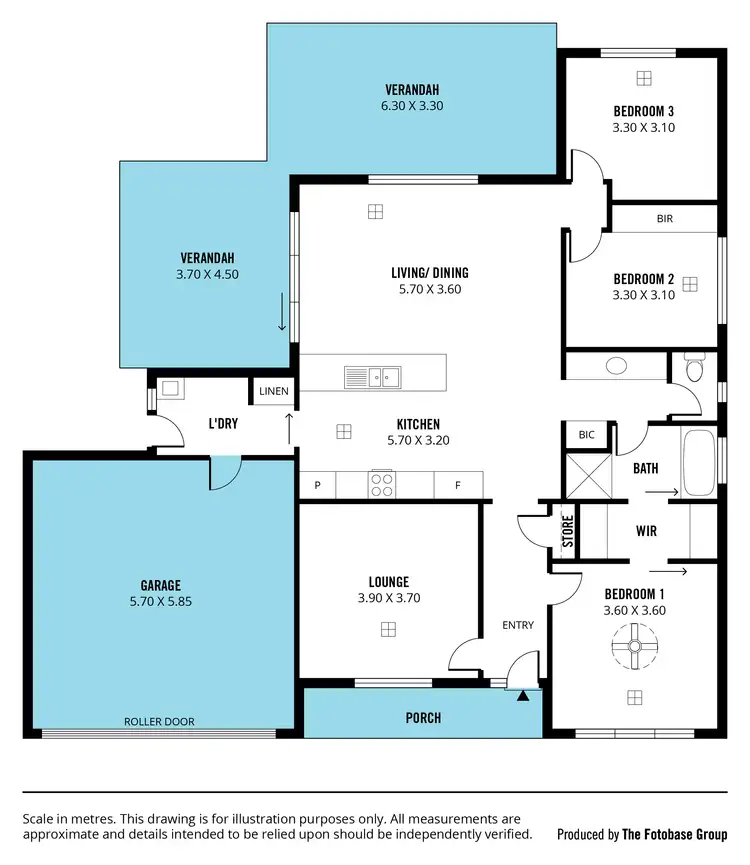 Floorplan of Homely house listing, 7 Alanah Close, Happy Valley SA 5159