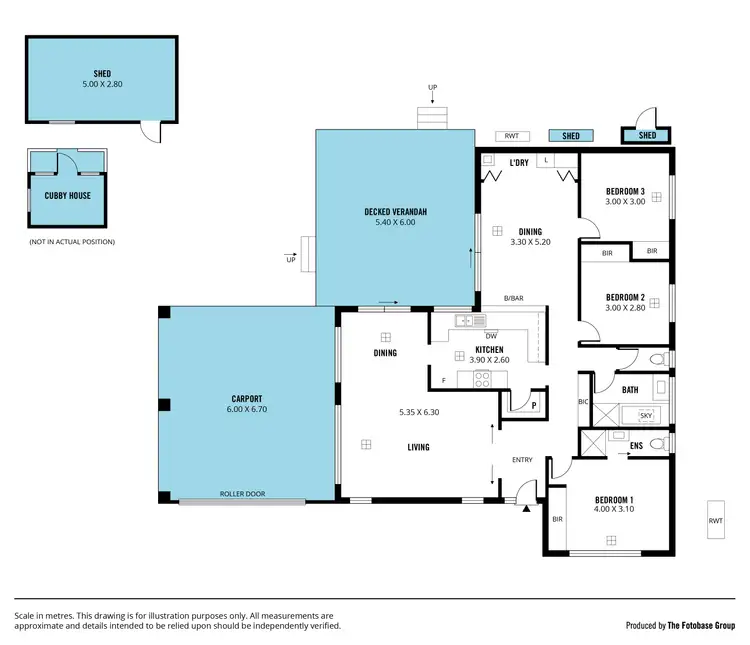 Floorplan of Homely house listing, 5 Adcock Court, Happy Valley SA 5159