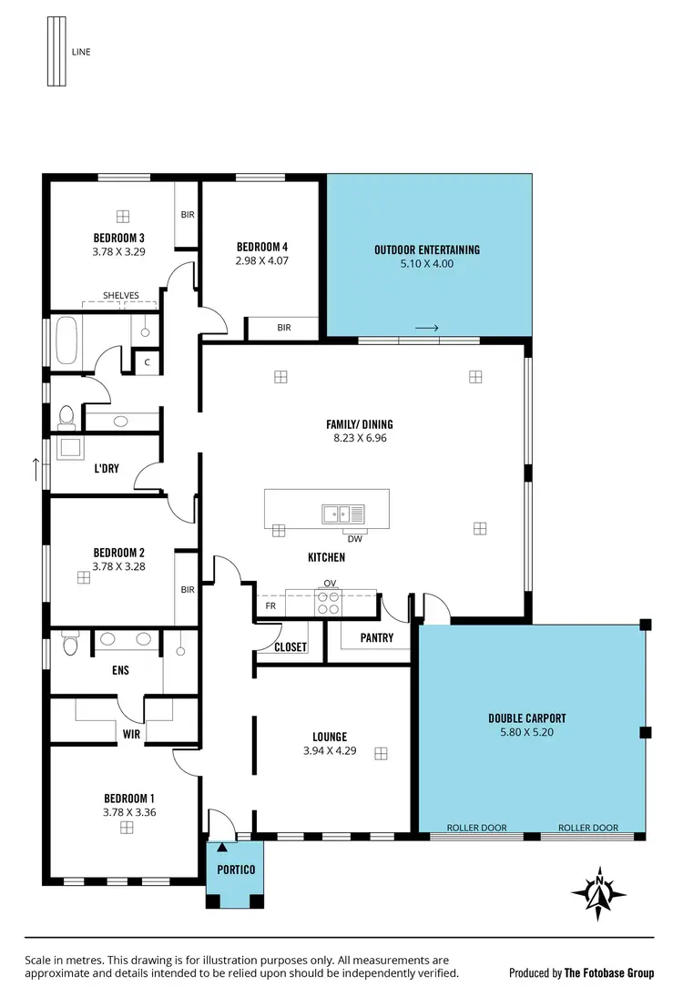 Floorplan of Homely house listing, 1 Ghan Lane, Sheidow Park SA 5158