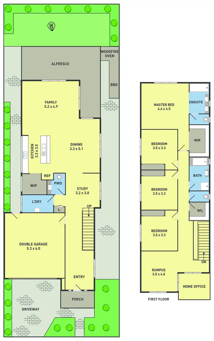 Floorplan of Homely house listing, 41 Edara Circuit, Greenvale VIC 3059
